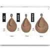Wall-mounted Vegetable Storage Fruit Basket Bird's Nest Wall Hanging Water Drop Net Bag Handmade Cotton Rope Woven Wall Hanging