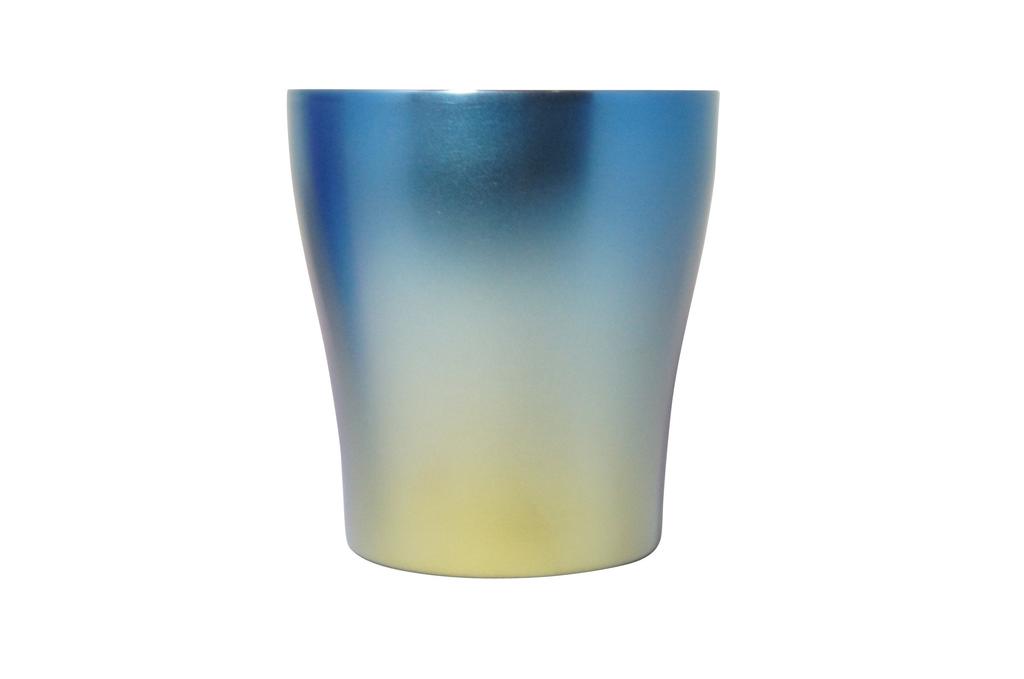 HORIE Made In Niigata Prefecture Pure Titanium Double Tumbler 250cc Dawn Hour Tsubame, (1 Ago) T-15-AM250B