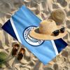Manchester City FC Druck Strandtuch Design, Weich, Leicht. für Zuhause, Badezimmer, Spa, Pool, Yoga, Surfen, Camping, Geschenk für Familie, Freund