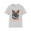 Unisex Softstyle T-Shirt Majestic Elephant with Butterfly Wings Fantasy Nature