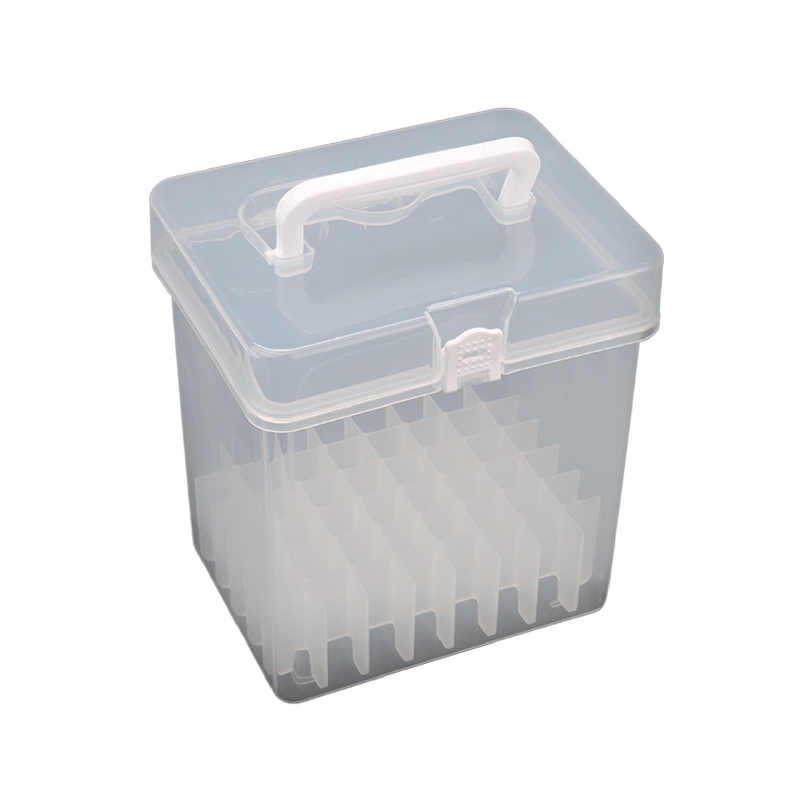 

Багатофункціональна маркерна ручка для футляра Прозорий пластиковий кольоровий маркер-органайзер Тримач Портативна пензликова ручка для футляра для Kid S 48