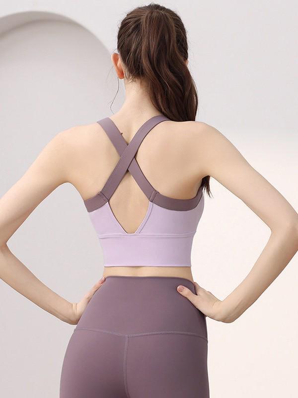 Women's Quick-Dry High-Intensity Sports Bra Set for Running & Yoga