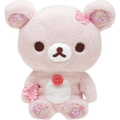 San X Rilakkuma Kirschblüten-Thema Plüsch Sitzender Plüsch koRilakkuma Mv22701 Größe H