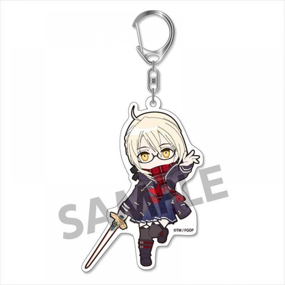 Fate Grand Order Fate Grand Order Pikuriru Acryl-Schlüsselanhänger zum Sammeln Vol. 9 1 Box 10 Stück