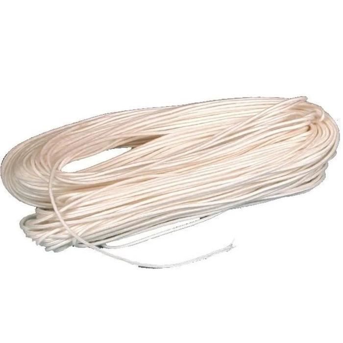 2 mèches à bougie 50 m