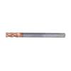 4mm 4 Flutes Nano Coating Spiral End Mill Tungsten Steel CNC Milling Cutter Bit (5pcs)