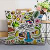 Aesthetic Art Venezuela cushion cover soft Comfortable Pillow Case for Sofa Living Room Home office Decor Protective Covers