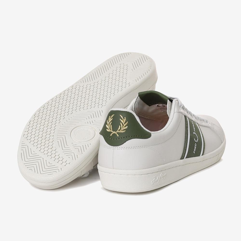 Fred Perry B721 Leather Graphic Brand Mesh 254 Sfpu2315305 254