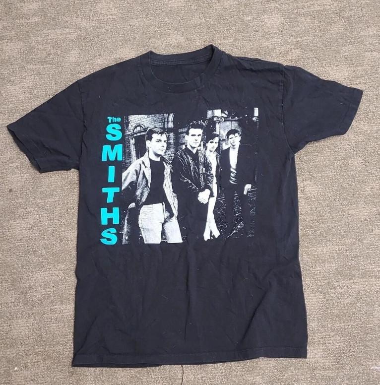 

The Smiths Band Tour short sleeve Black Classic Style T-shirt Unisex T-Shirt S