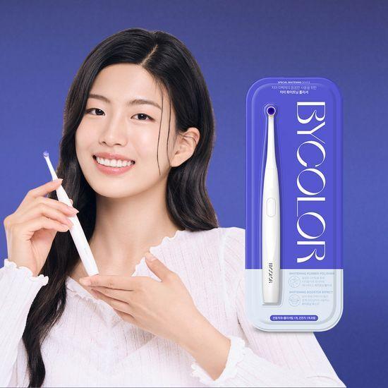 Bycolor Whitening Electric Polisher (Polisher (Handle & Tip) + Batteries Included)