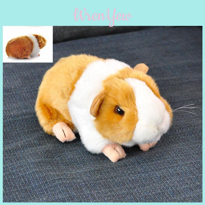 Lifelike Orange Guinea Pig Plush Toy For Children's Collection Gifts