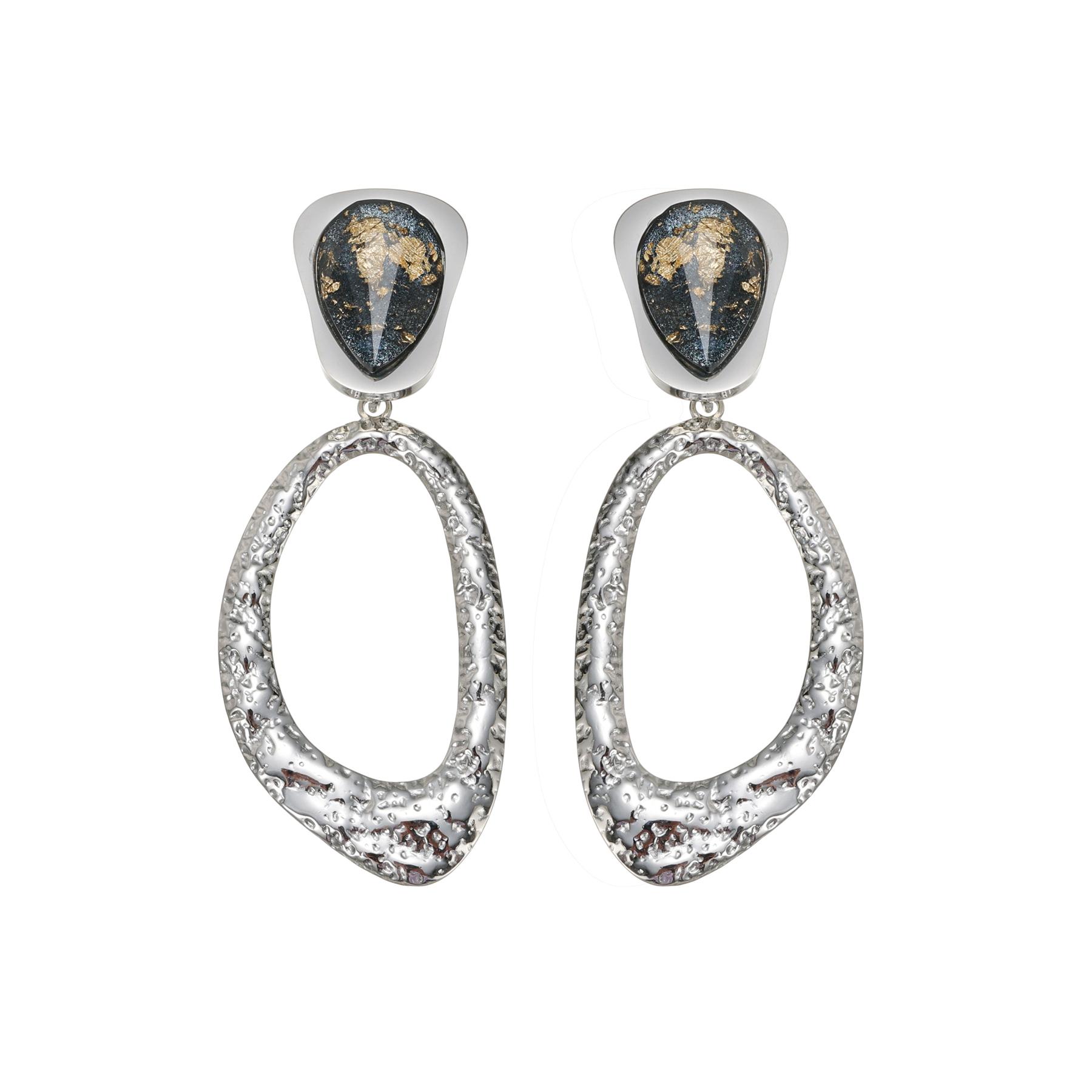 

Atoztide Fashion Exaggerate Geometric Hollow Earrings for Women Girl Stainless Steel Statement Textured Earring Jewelry Gift