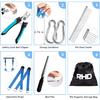 RHD Dog Grooming Hammock Harness for Small Dog and Cats, Dog Grooming Sling, Pet Grooming Hammock, Pet Grooming Supplies Kit with Nail Clippers, Nail