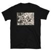 Versuchung Christi T-Shirt Vintage Biblische Gravur Religiöse Kunst Tee Unisex T-Shirt