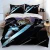 3D Printing Trendy Soft Final Fantasy Series Game Bedding Set Duvet Cover Pillowcase Comforter King/Queen Size Boys Adult Bed