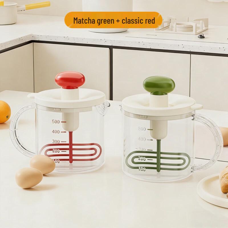 10-Piece Manual Press-Type Egg Beater & Whisk Set