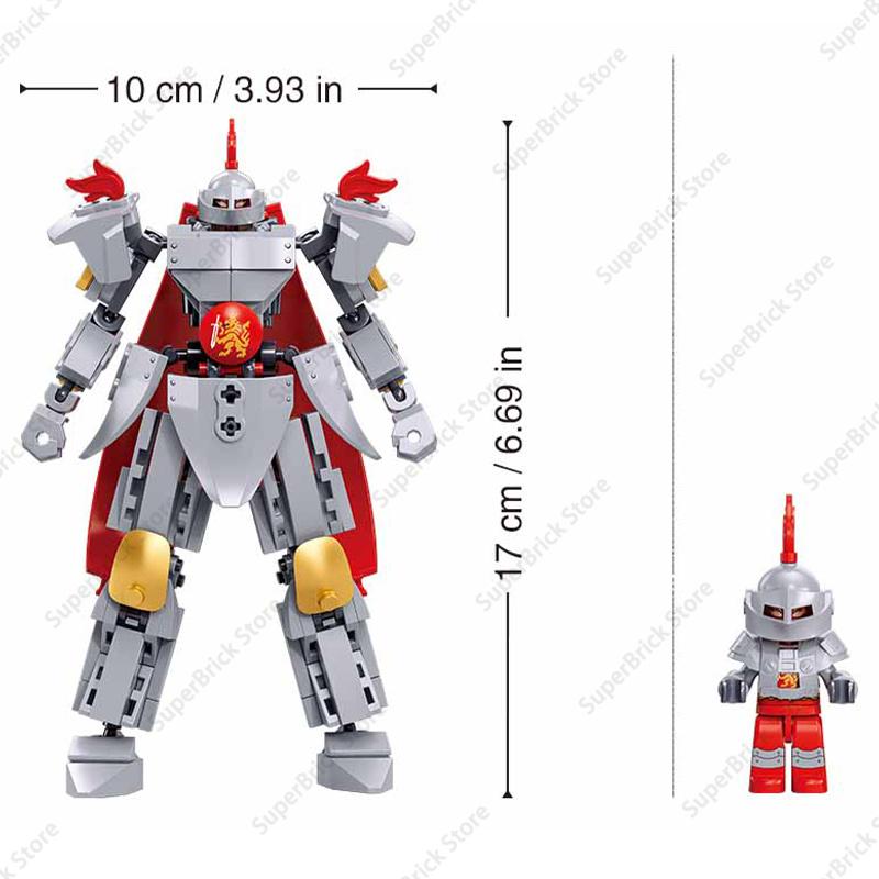 Hochwertiger Sluban Hochwertiger Mittelalterlicher Hochwertiger Gotischer Hochwertiger Gepanzerter Hochwertiger Bewaffneter Hochwertiger Ritter Hochwertiger Mecha