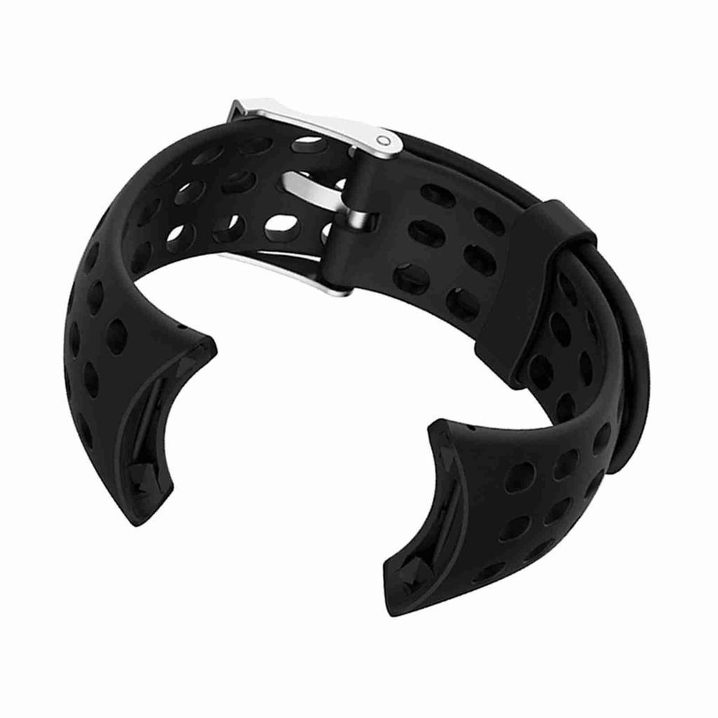 Silikon Gummi Herre Smartklokke Armbånd Armbånd for Suunto M1 M2 M4 M5 (Svart)