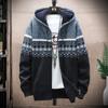 Winter Casual Pullover Jacken Warm Strickpullover Mit Kapuze Hoodie Mäntel