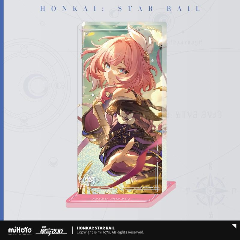 Sunsyea Honkai Star Rail Official Merch miHoYo Original Authentic Light Cone Series Acrylic Quicksand Ornament Phainon Mydei