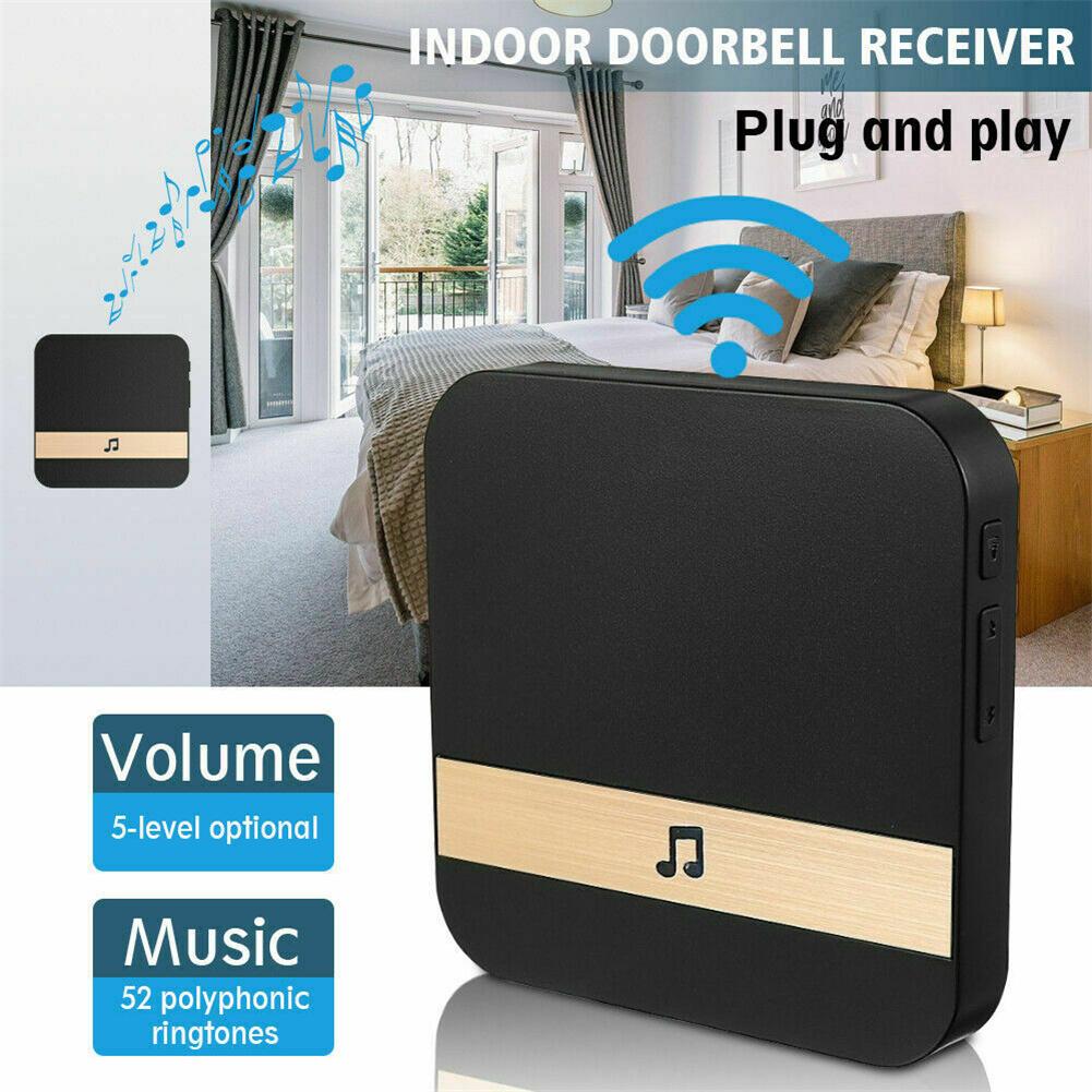 Smart Wireless Wifi Doorbell 52 Different Melodies Security Intercom Camera Door Bell