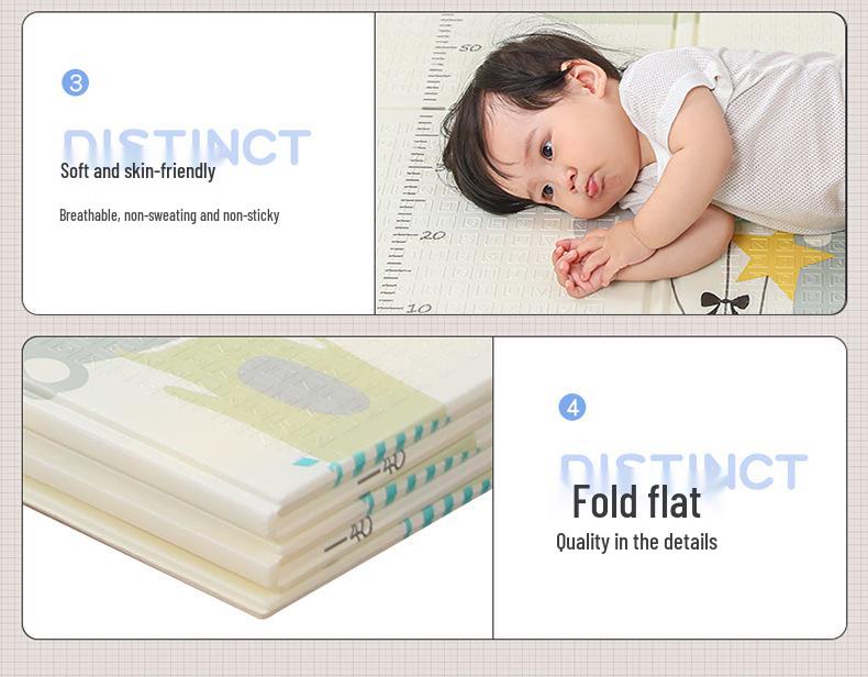 XPE Foldable Thick Baby Crawling Mat for Home and Living Room