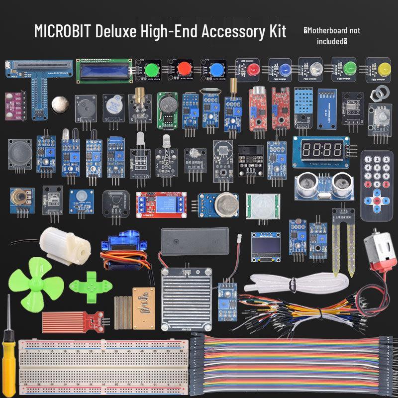 Micro:bit V2 Learning Kit – Entry-Level Robotics & Python Programming