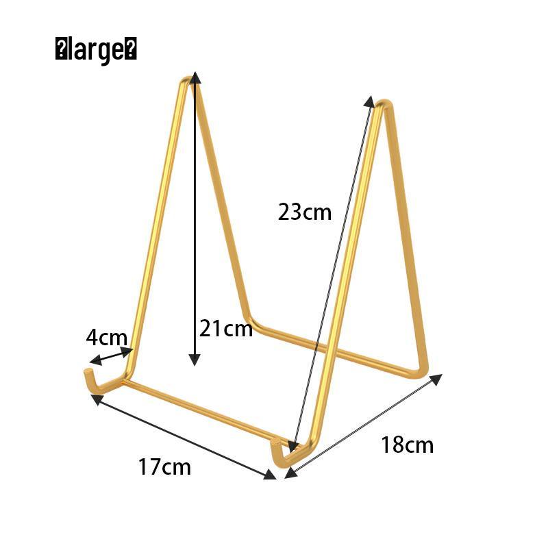 Vertical Glass Photo Frame Stand for Desk and Floor