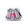 Copper Fairy Tale Town Series Colorful Musical Notation Charms Beads Fit Brand Original Bracelets Fashion Jewelry