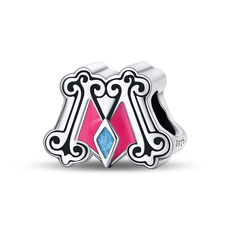 Copper Fairy Tale Town Series Colorful Musical Notation Charms Beads Fit Brand Original Bracelets Fashion Jewelry