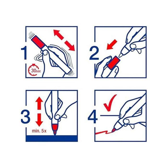 Marqueur Craie - Edding - 4085 - Vert Métallisé - Pointe Ronde - Effaçable