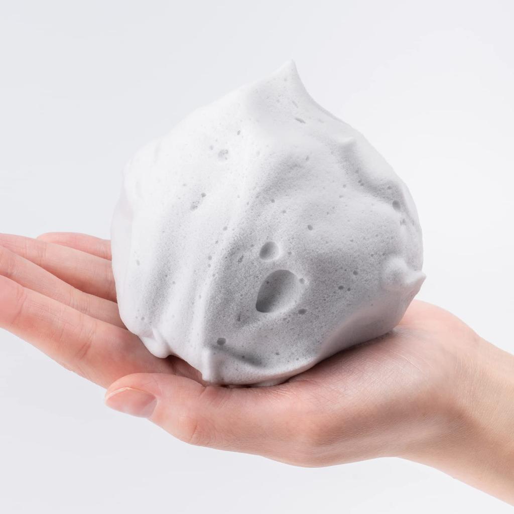 Clear Turn KOSE Keana Komachi Shine Genji Mochi Mochi Black Facial Cleanser for Shine and Acne Set with Bonus Pore Care Prevention, 2-Piece Included,