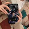 Custodia per Telefono MOVIE W-Wednesday Per Iphone 16 15 14 13 12 11 Pro Max Plus Antiurto TPU+PC Custodia Rigida
