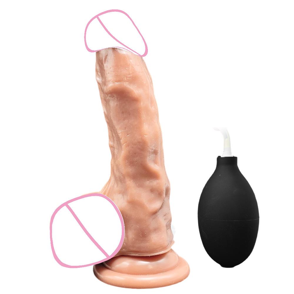 Bendable 4cm Suction Cup Dildo - Soft Simulation Female Masturbator