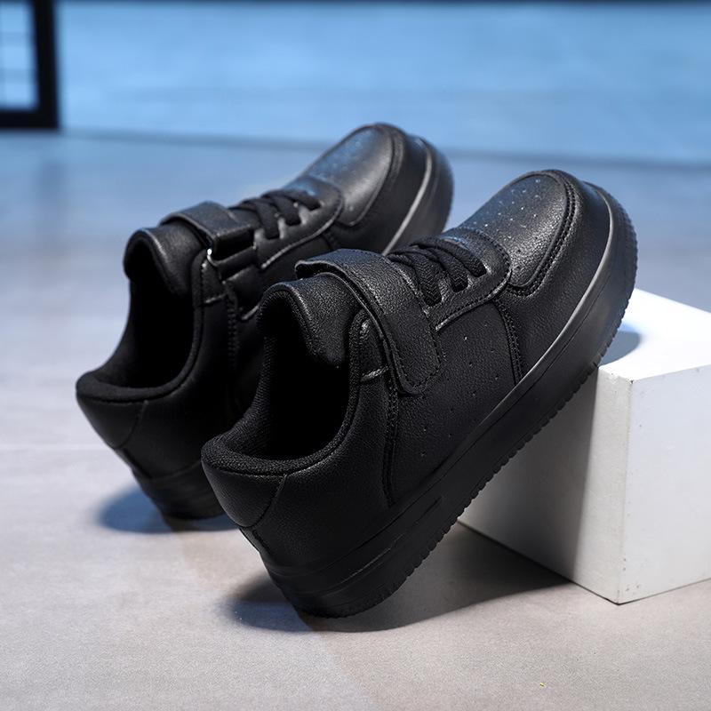 Children's casual little white shoes summer leather waterproof, non-slip and wear-resistant boys' white sports shoes spring and summer girls' board s