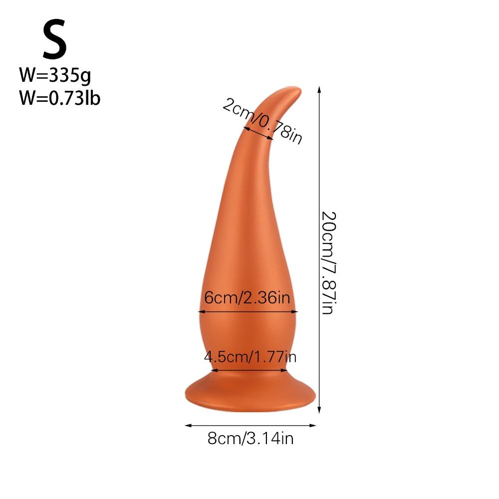 Extra Large Thick Tail Butt Plug - Silicone Anal Expansion Toy for Men & Women, Adult Sex Toy