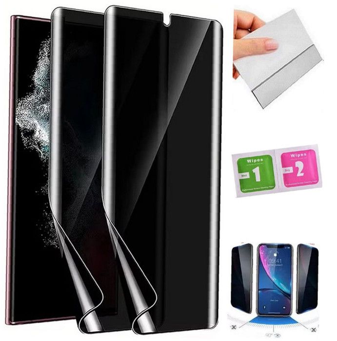 Film Protecteur - Anti-espion - Vivo Y56 - Résistant aux rayures - Installation facile - Kit complet