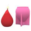 Moule Bougie Aromathérapie Moule Artisanat DIY Moule Pot de Fleur Silicone Goutte d'Eau