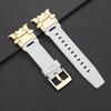 Sports Apple Watch Band for Apple Watch Ultra 2 49mm 45mm 44mm 42mm Silicone Strap for Apple Watch Series 8 7 6 5 4 Se Bracelet