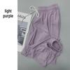 Women's Plus Size Ice Silk Quick-Dry Sports Pants - Breathable, Elastic & Perfect for Yoga and Running.