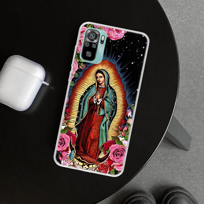 

Virgin De Guadalupe Mary Phone Case Cover for Xiaomi Redmi Note 15 14 13 12 11 Pro Plus 14S 12S 11S 11T 11E 10S 10 Customized Fu Redmi Note 15 4G