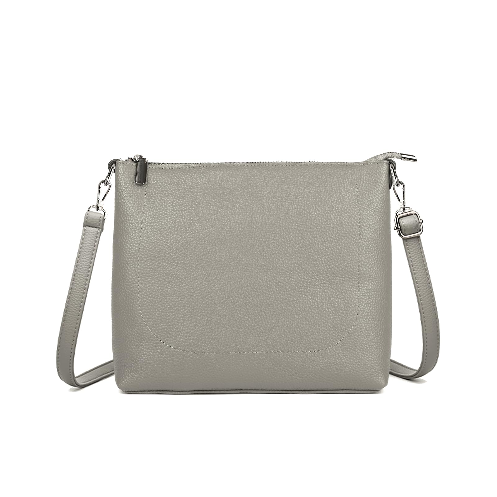 

MFFOR Women s Genuine Leather Shoulder Bag, Crossbody Bag, Large Capacity, Soft, Lightweight, ShoulderCrossbody Bag, Casual, Commuting, Simple,