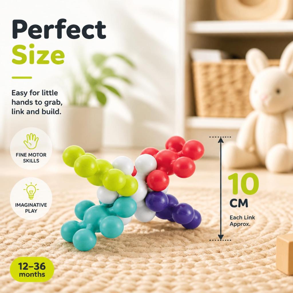 Early Learning Center Starlink Building Blocks Connectable Baby Shower Gift 147615 - - - (Authentic Product)