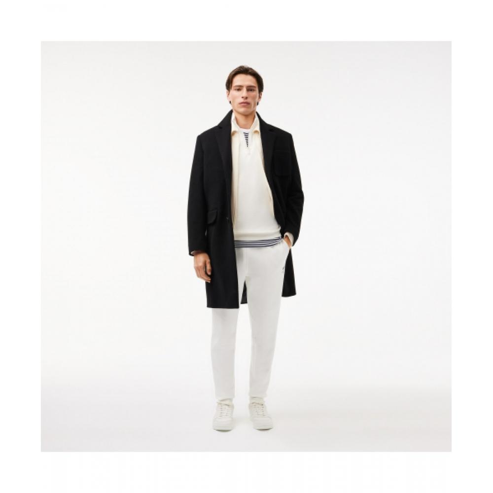 Lacoste Common Casual Half Zip Sweatshirt [off White]