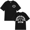Powerhouse Gym Logo Graphic T Shirts Unisex Wounisex Olympia Fitness Short Sleeve Tshirts Summer Pure Cotton Vintage Unisex Tshirt Tops