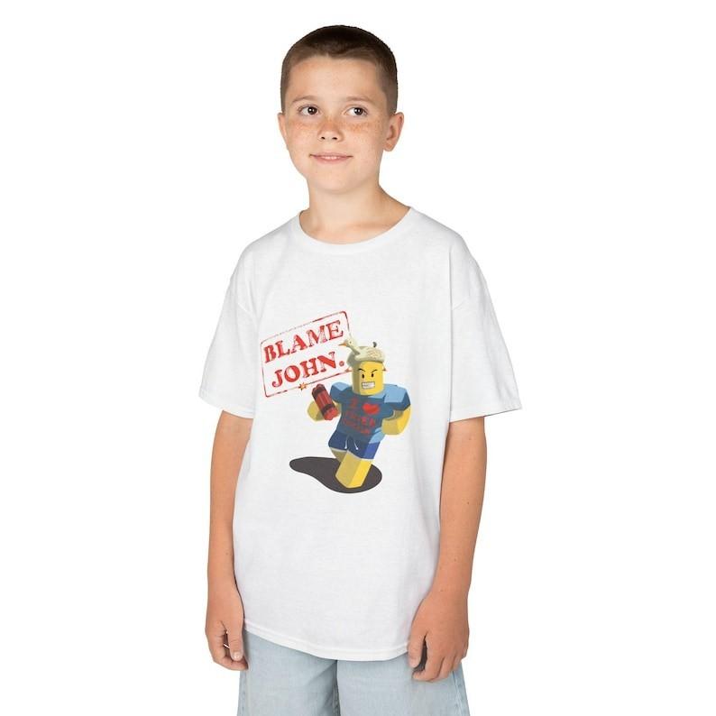 Shedletsky Blame John Unisex  Youth Tee Youth-Adult Shirt For Family S