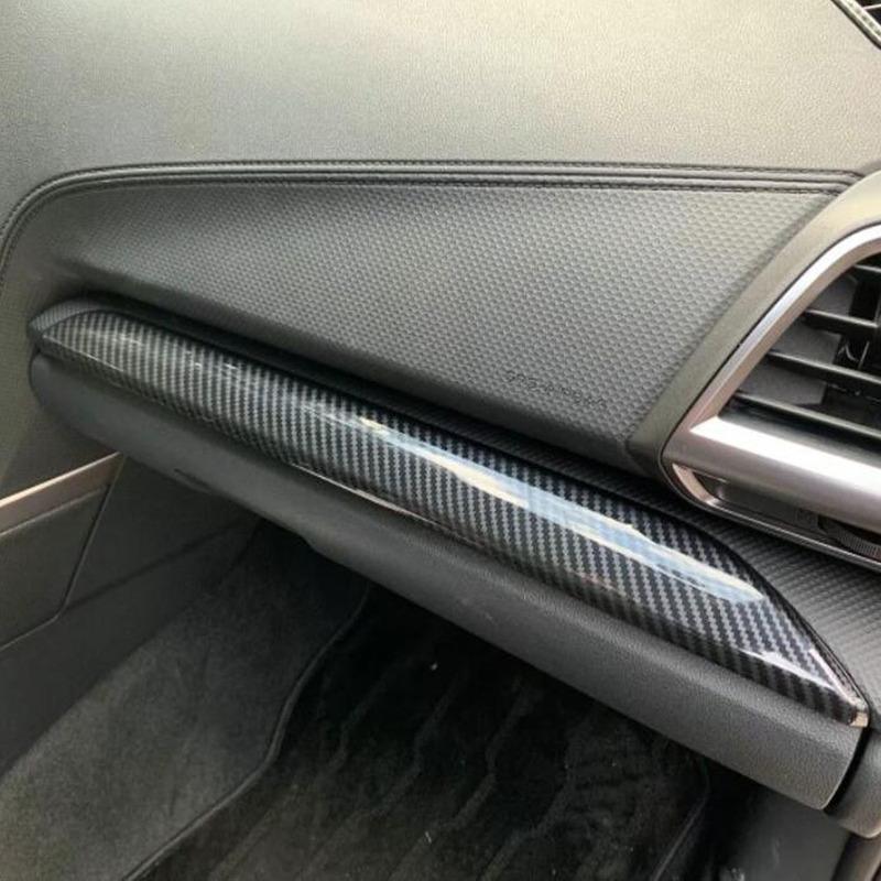 Sticker Inner Middle Console Central Control Navigation Air-Condition Trim Frame For Subaru Forester 2018