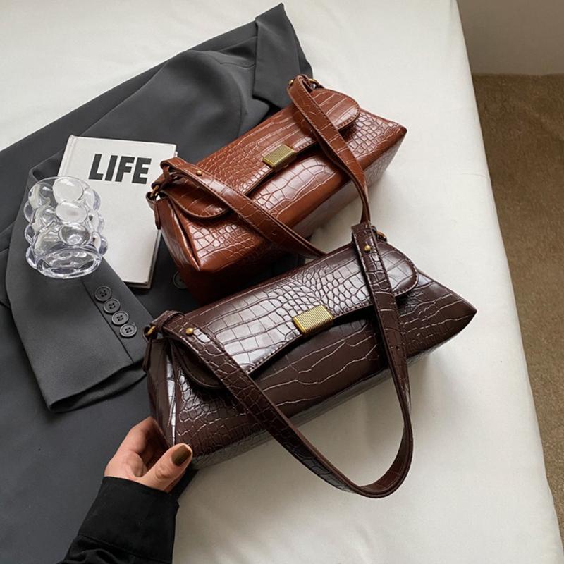 High-end Bag for Women, New Fashion Retro Shoulder Bag, Versatile Armpit Bag, Simple Design Crossbody Bag