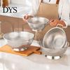 Gadget da Cucina Pratico per Scolare Cestello Scolapasta in Acciaio Inossidabile a Doppia Maniglia, Cestello a Maglia Fine Resistente, Scolapasta per Verdure, Setaccio per Lavare il Riso
