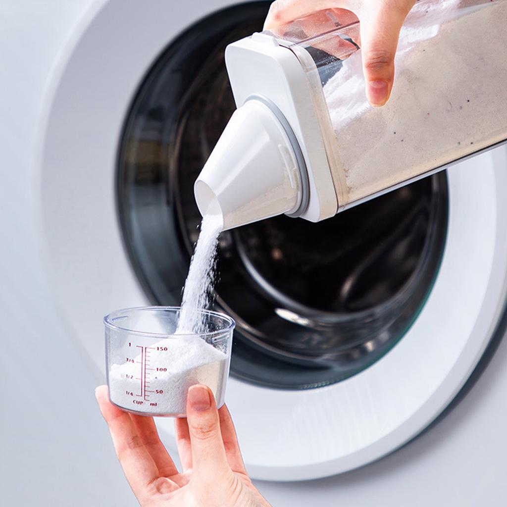 Large Capacity Detergent Container Functional Airtight Laundry Detergent Powder Storage Box Container with Lids